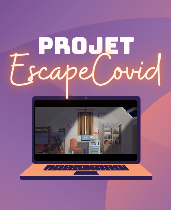 Visuel de l'article sur le lancement du projet EscapeCovid